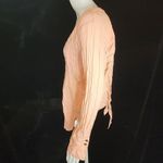 Treasure & Bond Pink Button Down Top that Ties in the Back (XS) Photo 2