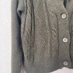 Anthropologie  Pilcro green cardigan sweater size XS Photo 2