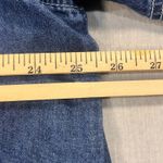 Vintage Denim Embroidered Floral Cottagecore Shirt Short Sleeve Button Women 18W Blue Size XL Photo 6