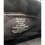 Steve Madden Black Ankle Boots Size 6.5 m women's Tolerate Crocodile Photo 10