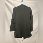 Forest Green Mock Neck Dress With Oversized Pockets Size XS Photo 2