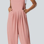 Halara 036HA.- Pockets Waffle Casual Jogger Overalls. Size 1X Photo 0