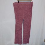 Ava & Viv  Pink High Waisted Ribbed Flare Leg Lounge Pants size 1X Photo 4