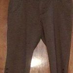 Old Navy Women's Brown Tweed Low Waist Wool Blend knickerbockers/Capri Pants Photo 0