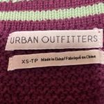 Urban Outfitters  Purple Crochet  Sleeveless Plunge Neck Sweater Vest Tank Top XS Photo 2
