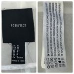 Forever 21  White See Through Transparent Hooded Rain Jacket Snap Button Zip Sz M Photo 13