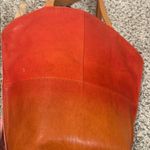 Holding Horses Anthropologie  Boho Leather Bag, Two Tone, Vintage Look Photo 6