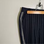 ZARA  Trafaluc Collection Pull On Slim Pant Navy Stripes XS Photo 3