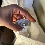 Madewell  Linen Square Neck Short Sleeve Mini 14W Little White Dress Bride Smock Photo 9