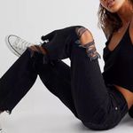 Free People EUC  Maggie Jeans Black Size 29 Photo 3