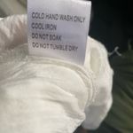 Princess Polly White Linen Blend Square Neck Babydoll Mini Dress Size 8 Photo 6