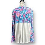 Lilly Pulitzer Large Finn Top Treasure Trove Long Sleeve Vacation Resort Beach Photo 3