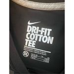 Nike  Black Just Do It Short Sleeve Tee Women's XL Photo 3