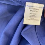 Francesca’s Mi Ami Blue Embroidered Midi Dress NWT Sz L Fit & Flare Stretch Size L Photo 7