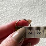 14K Gold Filled Sterling Silver Heart Shape Ring Size 5.5 Photo 4