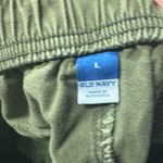 Old Navy  Olive Green Crop Pants Size Large Photo 6