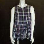 ZARA Trafaluc Collection Plaid Tie Back Tank Top (XS) Photo 6