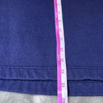 Basic Editions Holiday Peace on Earth Christmas Sweatshirt Women 2X Blue Vintage Photo 8