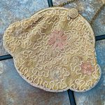 Vintage Beaded Embroidered Satin Evening Purse with Unique Floral Design Photo 1