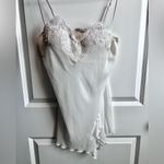 Linea Donatella  Negligee Size L Chiffon Babydoll White Fairy Lace Bridal Photo 5