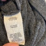 Soft Surroundings Cowl Neck Tunic Sweater Dark Gray Sweatshirt Drawstring XL Photo 6