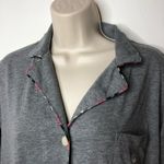 Lauren Ralph Lauren grey button down pj top S A2 Gray Photo 2