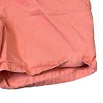 Old Navy Women Salmon Chino Shorts Casual Fit Solid Mid-Rise 100% Cotton Size 1 Photo 3