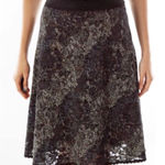 CAbi NEW  #539 Floral Lace A-Line Skirt Size M Medium Photo 0