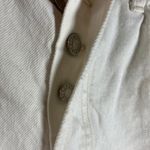 AGOLDE  Parker‎ Long White Denim Shorts Size 28 Raw Hem Casual Photo 2