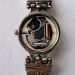 Seiko Ladies Wristwatch Two Tone Gold Tone Bracelet Style Vintage Photo 8