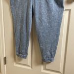 Sincerely Jules Stretchy Cropped Jumpsuit size medium Blue Photo 4
