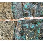 Cato Maxi Paisley Flare Skirt Sz XL Multicolor Stretchy Comfy Polyester Spandex Photo 5