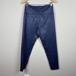 Aerie OFFLINE by Crossover Leggings Womens XL Navy Blue Crackle Yoga Pilates Photo 7