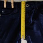 AG Adriano Goldschmied  The Legging Super Skinny Navy Velour Feel Jean 25 Holiday Photo 6