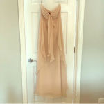 Jenny Yoo ‎ Dusty Rose Strapless Bridesmaids Dress size 8 Photo 10