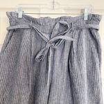 Lucky Brand Striped Wide Leg Paperbag Waist Pants XS Beach Vibes Summer Bohemian Photo 3