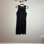 White House | Black Market NWT  black lacy sheath dress Photo 3