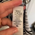 LuLaRoe NWOT women’s black white stripe sleeveless loose relaxed tshirt dress XL Photo 3