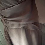 EXPRESS Elegant Strapless Dress in Dark Grey Photo 3