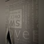 Lululemon Wunder Under HR Crop 23" Manifesto Foil Black Size 6 Photo 5