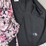 Bardot NWT  Floral Mini Dress Ruffle Samara Rose‎ Party Cocktail Black Pink S Photo 8