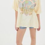 Urban Outfitters Van Halen Yellow Oversized Tee S/M Photo 0