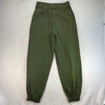 I am gia I.AM.GIA Olive Green Joggers Pants Elastic Waist Casual Comfy Size L-flaw Photo 10