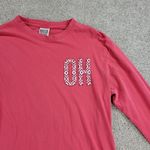 Royce Brand OHIO Womens Long Sleeve Shirt S Red OH Crew Neck Thumbhole Ohio State Buckeyes Photo 7