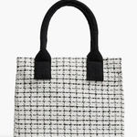 J.Crew Small tweed structured tote bag academia collegiate Photo 0