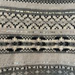 Old Navy womens gray fair isle crewneck knit sweater with sequins size small Photo 10