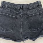 ZARA Distressed Mom Shorts Photo 1