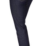 Crippen Dark Rinse Denim Slim Straight Cropped Jeans Deep Blue Size 24 Photo 1