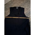 Splendid  Women's Black Sleeveless Button Front Mini Dress Size Large Photo 6