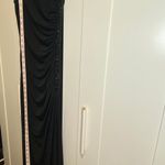 Laundry by Shelli Segal Black Dress with Rhinestones Size 4 Photo 1